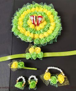 WEBLOT-Beautiful-green-yellow-rose-dress-for-laddoo-gopal.jpg