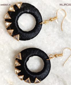 WEBLOT-black-ring-earing