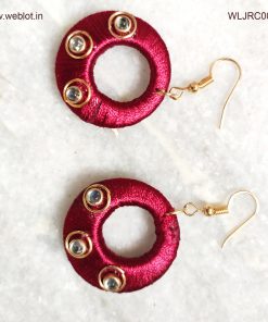 WEBLOT-dark-pink-earing