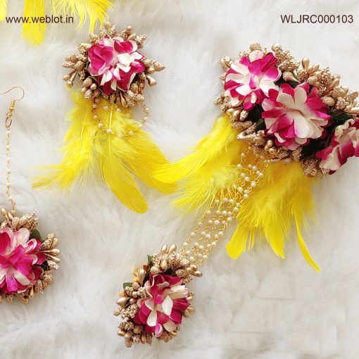 WEBLOT-pink-white-yellow-feather-jwellery-set-j500pic2.jpg